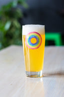 Beyond Completion Pride Glass