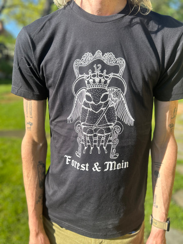 Silkworm King Black Tee-Shirt